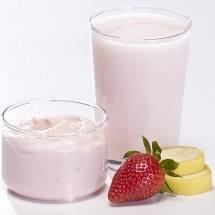 low carb diet strawberry shake or pudding