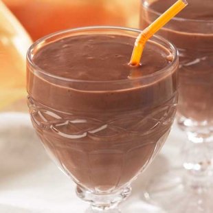 Low carb diet swiss chocolate shake and pudding